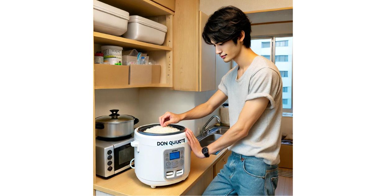 一人暮らしの炊飯器はドン・キホーテの炊飯器